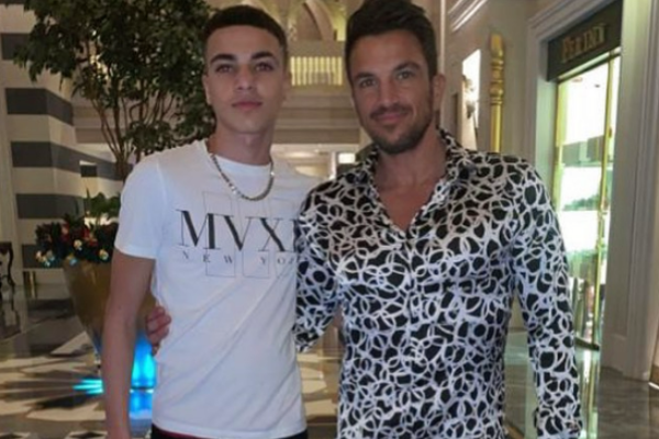 Proud Peter Andre shares clip from son’s first concert as he follows in dad’s footsteps