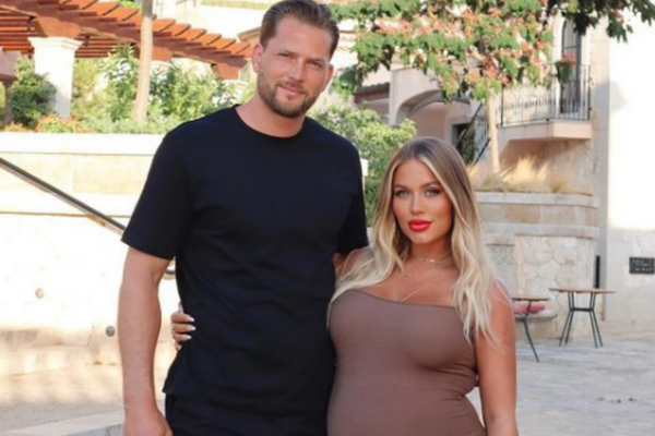 Lottie Tomlinson welcomes birth of first child with boyfriend Lewis Burton 