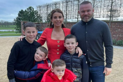 Fans react as Coleen Rooney’s four sons share their own letters from home