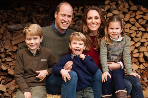 PICS: William and Kate drop off Cambridge children at their new school in Windsor