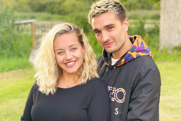 Kelsey Parker shares ‘emotional’ cancer charity trek in honour of husband Tom