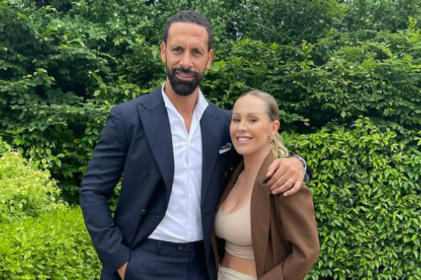 Kate Ferdinand gushes over husband Rio after he is awarded OBE by Royals