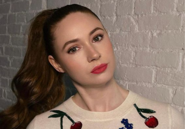 PICS: Doctor Who star Karen Gillan reveals first images from secret wedding