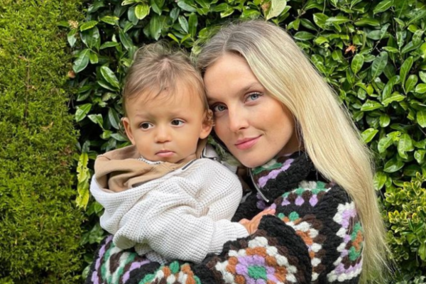 Little Mix’s Perrie Edwards posts glimpse into 30th birthday party with son Axel