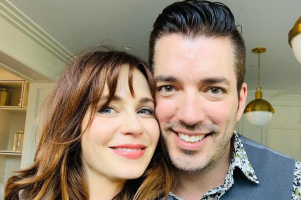 Zooey Deschanel pens cute tribute to fiancé Jonathan as they mark milestone together 