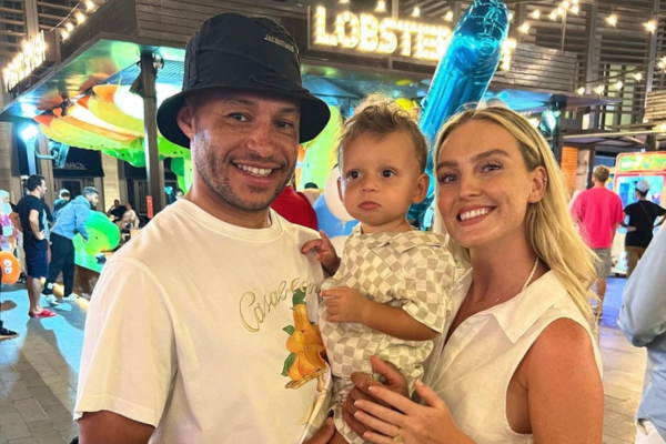Perrie Edwards gushes over fiancé Alex Oxlade-Chamberlain’s bond with their son
