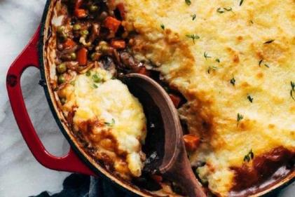 Quick and easy veggie recipes: Vegetarian shepherds pie