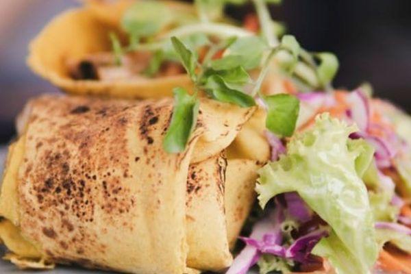Spicy, filling and nutritious: Chana masala pancakes are the perfect Veganuary lunch!