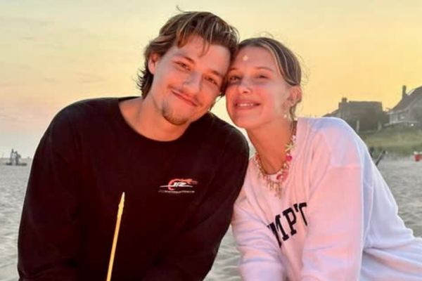 Stranger Things’ Millie Bobby Brown reveals fiancé Jake Bongiovi’s proposal story