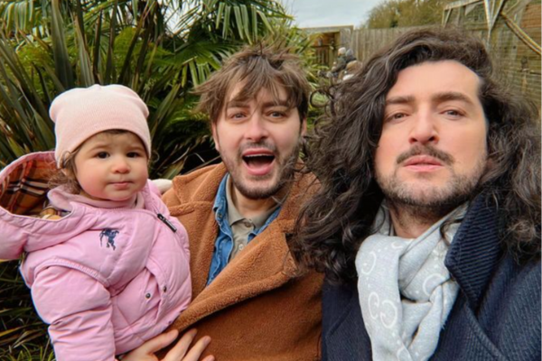 Brian Dowling & husband Arthur Gourounlian announce birth of second child