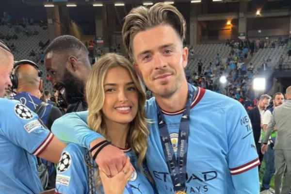Footballer Jack Grealish confirms partner Sasha is expecting their first child