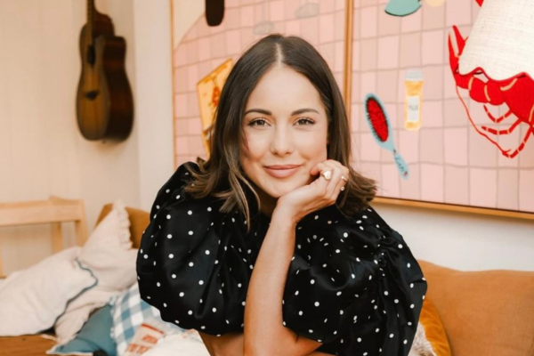 Louise Thompson opens up about spending first night home alone since birth of son 