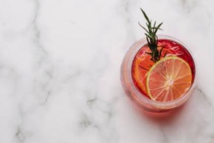 Dry January mocktails: Sparkling fresh pomegranate and lime