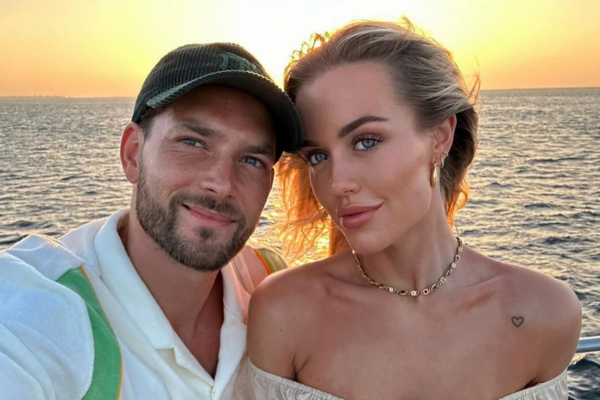 Lottie Tomlinson announces birth of second child with fiancé Lewis Burton