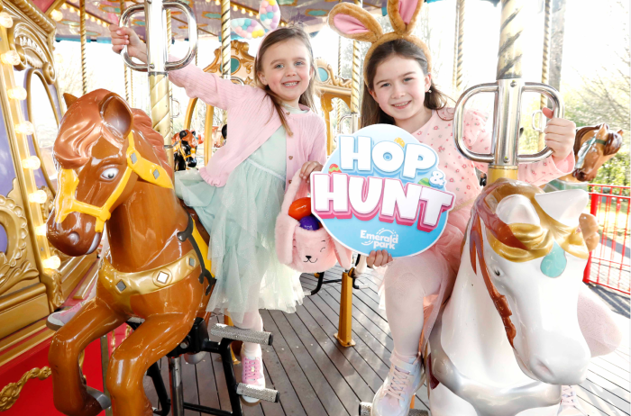 Visiting Ireland? No.1 family day attraction Emerald Park, hosts egg-stra special Easter fun with Hop &amp; Hunt