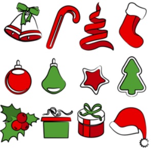 Christmas memory game