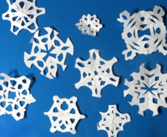 Paper snowflakes