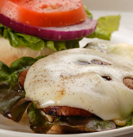Maple mushroom burger | MummyPages.uk