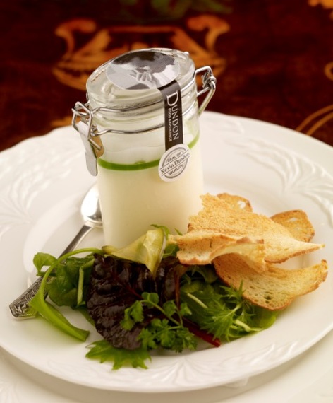 Smoked salmon mousse with cucumber jelly and... | MummyPages.uk
