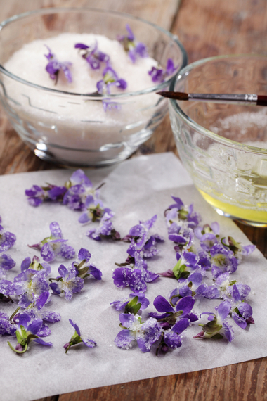 Crystallised flowers | MummyPages.uk