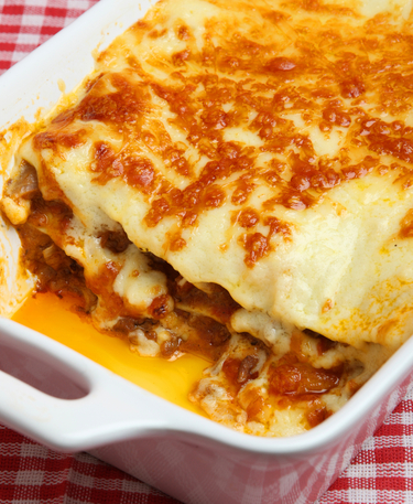 No fuss lasagne