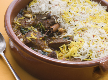 Lamb biryani