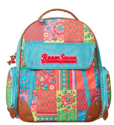 Big backpack girls - patchwork