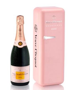 Veuve Clicquot in Rose Fridge Tin