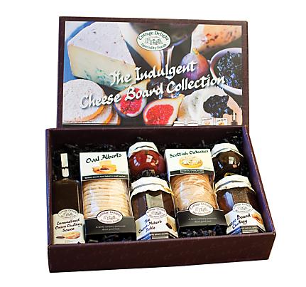 Cottage delight indulgent cheese board hamper