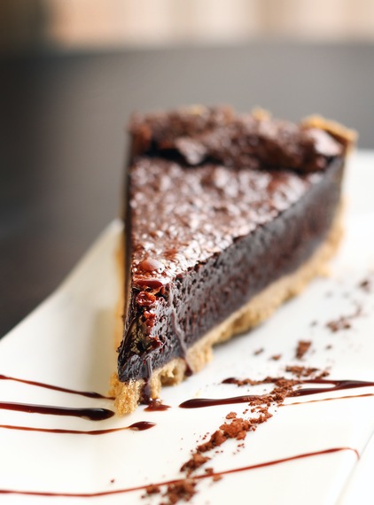 Brownie fudge pie