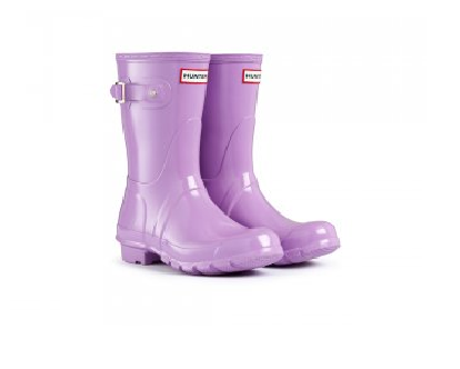 Hunter Boots Original Short Gloss Wisteria WTR new colour for 2013
