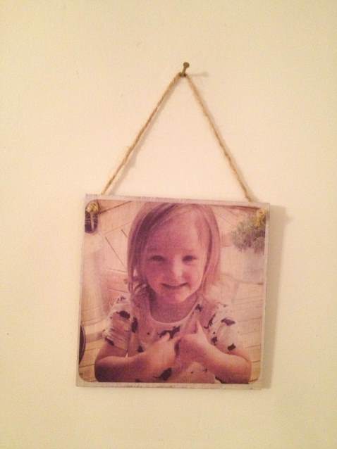 Little gems wooden bunting
