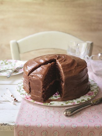 Chocolate birthday cake