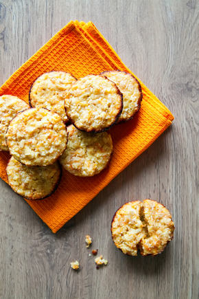 Carrot and orange muffins