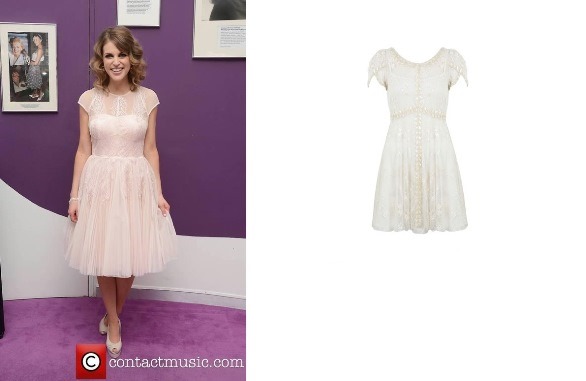 Amy Huberman – Embellished Tea Dress
