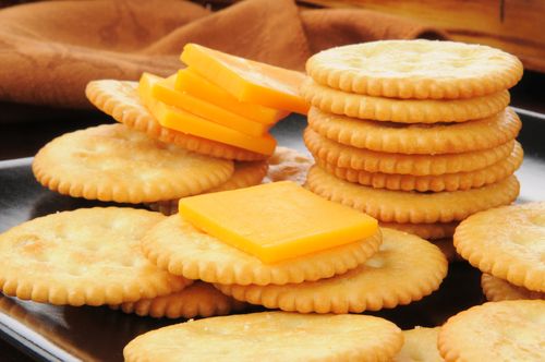 Cheese and crackers