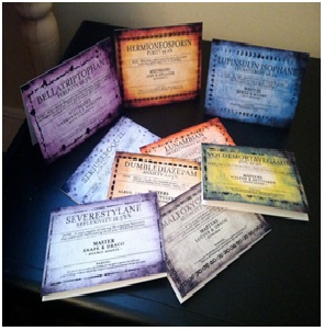 Harry Potter cards