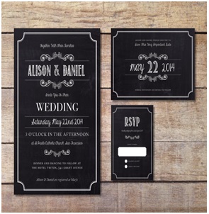 Wedding invitations 