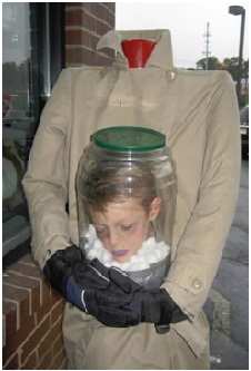 Headless man