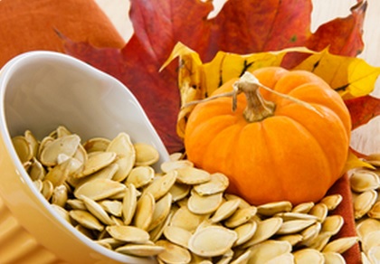 Roasted pumpkin seeds