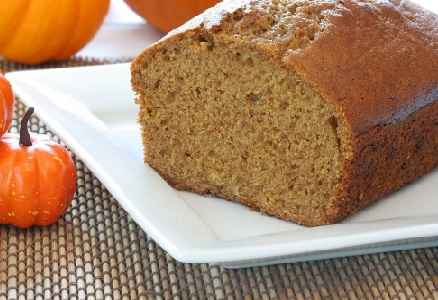 Pumpkin loaf cake