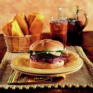 Chipotle roast beef sandwich