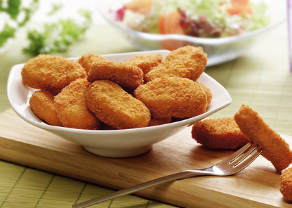 Healthy chicken nuggets