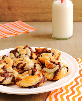 Nutella spirals