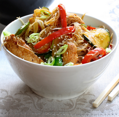 Stir-fried pork with ginger and honey