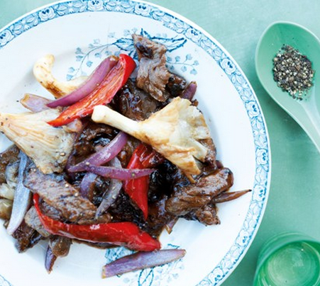 Black bean beef