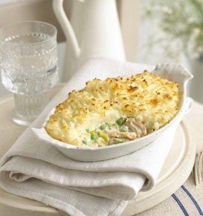 Chicken and potato pie