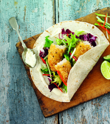 Southern Soul Goujons wrap