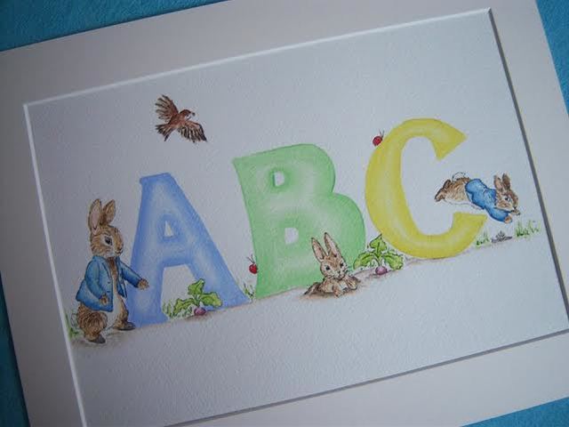 Nursery Name Paintings