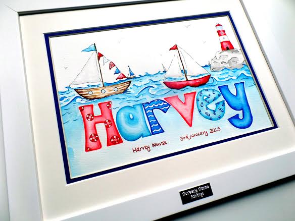 Nursery Name Paintings